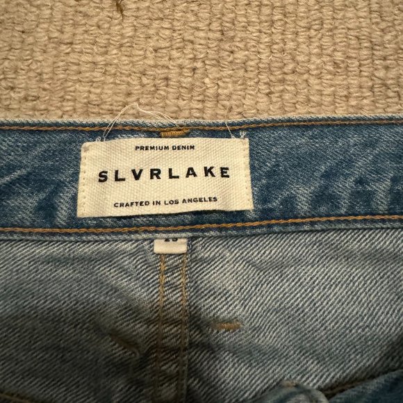 SLVRLAKE London Jeans in Salt Flats Wash - Picture 5 of 6